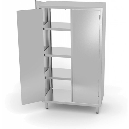 XXLselect Szafa przelotowa 2000mm z drzwiami na zawiasach | szer: 700 - 1200mm | gł: 600mm