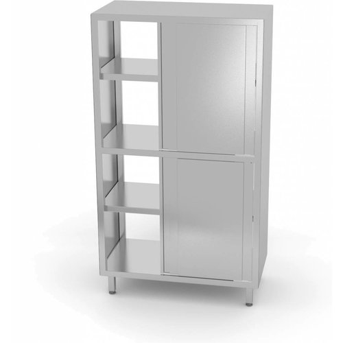 XXLselect Szafa przelotowa 1800mm z przegrodą i drzwiami suwanymi | szer: 800 - 1200mm | gł: 500mm XXLselect Szafa przelotowa 1800mm z przegrodą i drzwiami suwanymi | szer: 800 - 1200mm | gł: 500mm