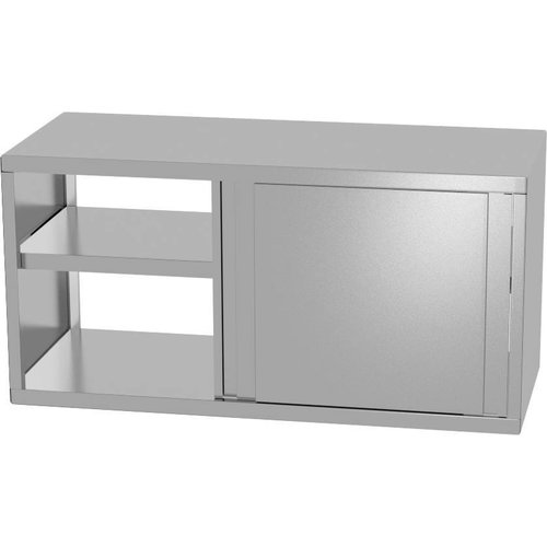 XXLselect Szafka przelotowa 600mm z drzwiami suwanymi | szer: 800 - 1600mm | gł: 300mm