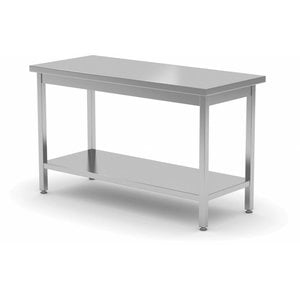 APS Central table with shelf width: 800 - 1900mm | depth: 800mm APS Central table with shelf width: 800 - 1900mm | depth: 800mm