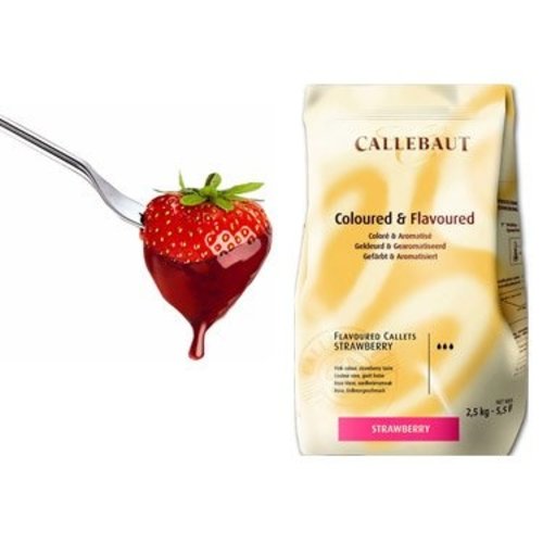 Callebaut Schokolade und Erdbeer-Fondue Brunnen | 2,5 kg Callebaut Schokolade und Erdbeer-Fondue Brunnen | 2,5 kg