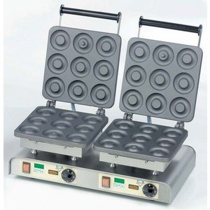 Neumarker Double waffle iron | Dony Donut | 400V / 4.4kW