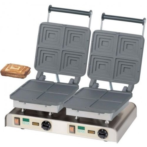 Neumarker Double waffle iron | Sandwich 400V / 4.4kW