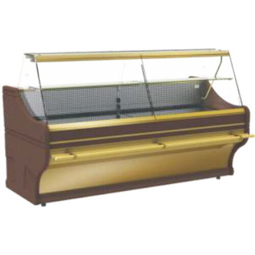 XXLselect Lada chłodnicza | 1200x930x(H)1250mm | szyba prosta | 370W