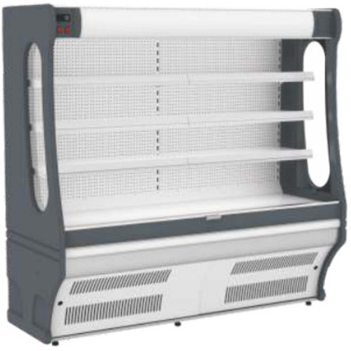 XXLselect Kühlvitrine 3-bin | 2000x755x (H) von 1990 mm