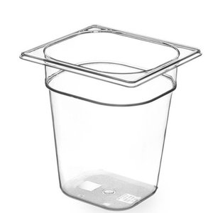 Hendi GN 1/6 container made of tritan Height 65 - 200mm Hendi GN 1/6 container made of tritan Height 65 - 200mm