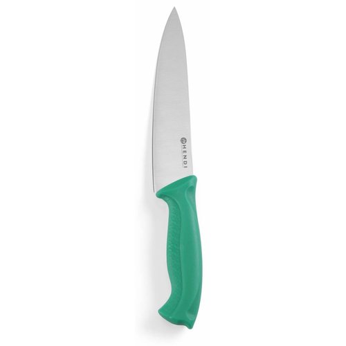 Hendi Nóż kucharski HACCP | zielony | 320 - 385mm Hendi Nóż kucharski HACCP | zielony | 320 - 385mm