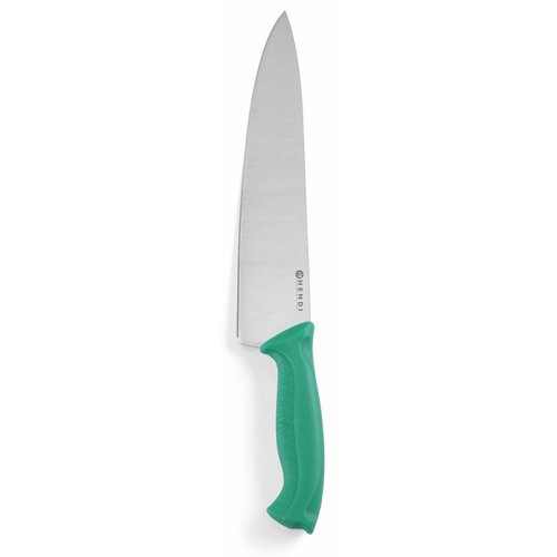 Hendi Nóż kucharski HACCP | zielony | 320 - 385mm