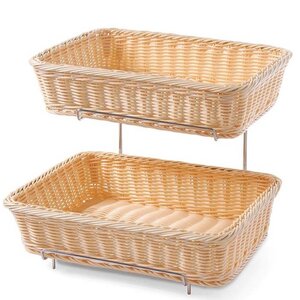 Hendi Rectangular reinforced bread baskets 2 pcs. With a frame