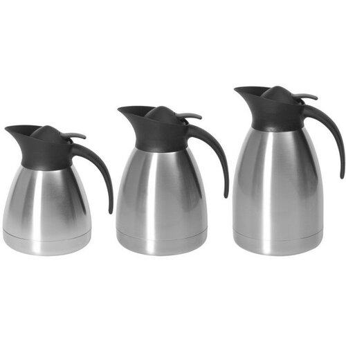 Hendi Vacuum thermos with double walls stainless steel | different dimensions 1 - 2L Hendi Vacuum thermos with double walls stainless steel | different dimensions 1 - 2L
