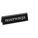 Hendi Tabliczka informacyjna | rezerwacja Hendi Tabliczka informacyjna | rezerwacja