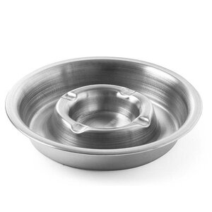 Hendi Popielnica z rynną na popiół | śr.140x(H)30mm Hendi Popielnica z rynną na popiół | śr.140x(H)30mm