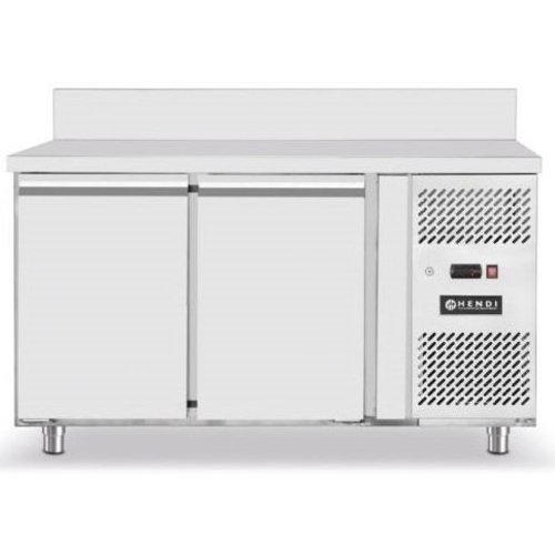 Hendi Stół mroźniczy 2-drzwiowy z agregatem bocznym | 280L | 1360x700x(H)850mm | -18/-22st.C