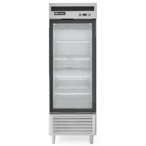 Hendi Szafa chłodnicza przeszklona 1-drzwiowa | 610L | +2/+8°C | 685x800x(H)2120mm