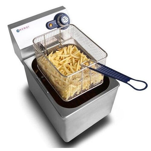 Hendi Blue Line friteuse met koude zone | 8L | 3500W | 230 Hendi Blue Line friteuse met koude zone | 8L | 3500W | 230