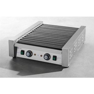 Hendi Roller heater for frankfurters 14 rolls | 1.48kW | 520x591x (H) 175mm