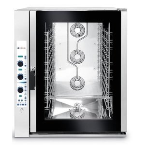 Hendi Piec konwekcyjno-parowy 11 x GN1/1 | elektryczny | sterowanie elektroniczne | 400V | 16kW Hendi Piec konwekcyjno-parowy 11 x GN1/1 | elektryczny | sterowanie elektroniczne | 400V | 16kW