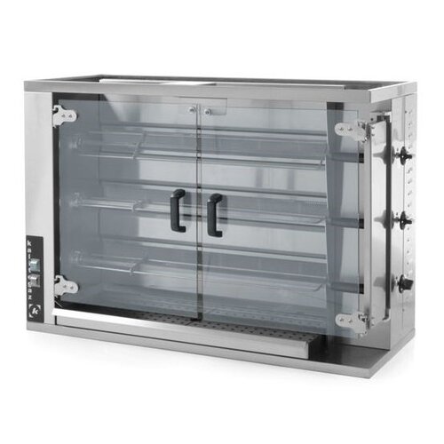 Hendi Rotisserie kip voor gas | 12-15 kippen | 14,1kW | 1150x472x (H) 795mm Hendi Rotisserie kip voor gas | 12-15 kippen | 14,1kW | 1150x472x (H) 795mm
