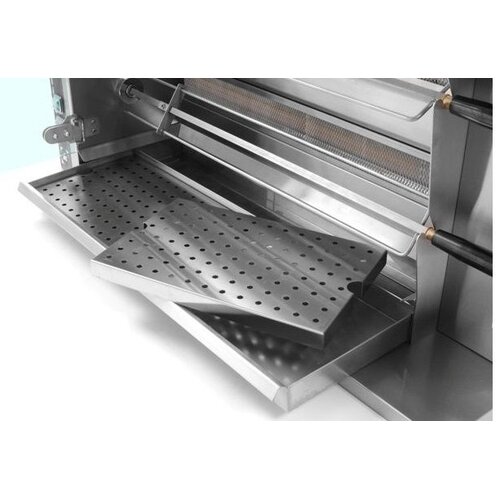 Hendi Rotisserie kip voor gas | 12-15 kippen | 14,1kW | 1150x472x (H) 795mm Hendi Rotisserie kip voor gas | 12-15 kippen | 14,1kW | 1150x472x (H) 795mm