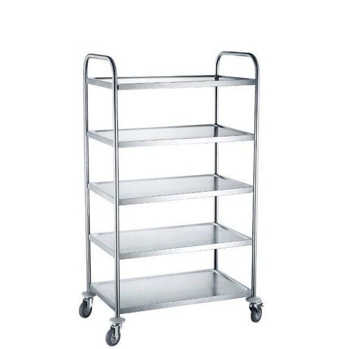 XXLselect Wagentje met 5 vakken | 860x540x (H) 1560mm XXLselect Wagentje met 5 vakken | 860x540x (H) 1560mm