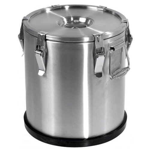 Hendi Termos stalowy do transportu żywności 20L | śr.330x(H)360mm | AKCJA ZYSK