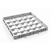 AmerBox Nadstawa do kosza do szkła AMERBOX | 9 - 49 elementów | 500x500x75mm AmerBox Nadstawa do kosza do szkła AMERBOX | 9 - 49 elementów | 500x500x75mm