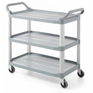 AmerBox Three-plate waffle trolley made of polypropylene 1280x500x (H) 960mm AmerBox Three-plate waffle trolley made of polypropylene 1280x500x (H) 960mm