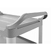 AmerBox Wózek kelnerski 3-półkowy z polipropylenu | 1280x500x(H)960mm