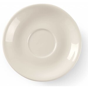 Luzerne Saucer cup Ø150x (H) 20 mm | Elfenbein Luzerne Saucer cup Ø150x (H) 20 mm | Elfenbein