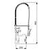 XXLselect Spültischbatterie mit Schwenkauslauf Einhebelmischer | 230x (H) 980mm XXLselect Spültischbatterie mit Schwenkauslauf Einhebelmischer | 230x (H) 980mm