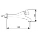 XXLselect Akku-Laufzeit Beckenwand | 145x (H) 100mm XXLselect Akku-Laufzeit Beckenwand | 145x (H) 100mm