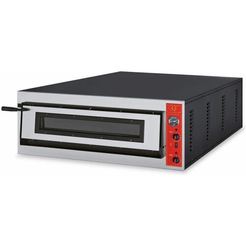 GGF 1-chamber pizza oven | 12x pizza 30 cm | stainless steel | 230 GGF 1-chamber pizza oven | 12x pizza 30 cm | stainless steel | 230