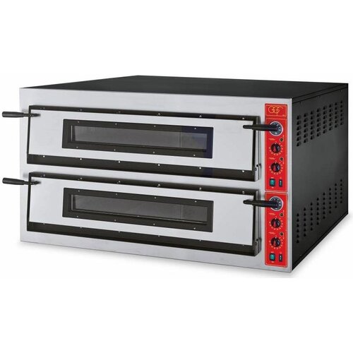 GGF 2-chamber pizza oven | 18 x pizza 36 cm | rustic 230 GGF 2-chamber pizza oven | 18 x pizza 36 cm | rustic 230