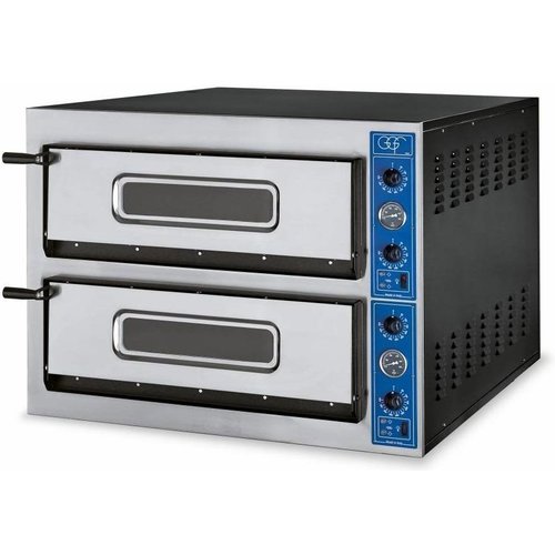 GGF 2-chamber pizza oven | 12 x pizza 30 cm | inox | 230 GGF 2-chamber pizza oven | 12 x pizza 30 cm | inox | 230