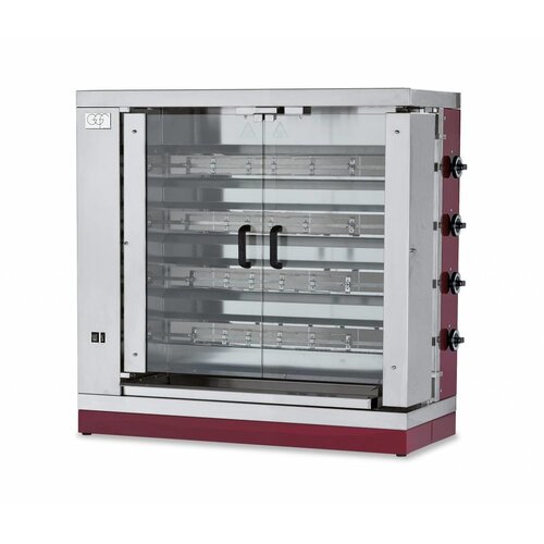 GGF Gas barbecue | 16-20 chickens | 230 | 1100x480x (H) 1100mm GGF Gas barbecue | 16-20 chickens | 230 | 1100x480x (H) 1100mm