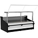 XXLselect Kühltheke CARMEN zagregatem | 1570x1170x (H) 1260 mm | Glas gerade | 450W
