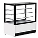 XXLselect Witryna cukiernicza z agregatem | 970x800x(H)1480mm | szyba prosta