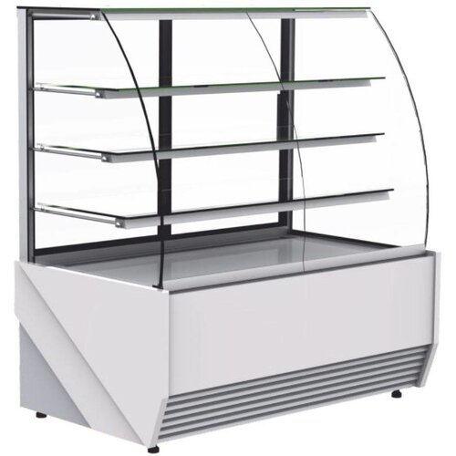 XXLselect Gebäck mit der Erzeugung | 970x820x (H) 1470mm | gebogenes Glas XXLselect Gebäck mit der Erzeugung | 970x820x (H) 1470mm | gebogenes Glas