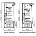 XXLselect Refrigerated display unit without SYRIUSZ | 1650x850x (H) 2020mm | 230 XXLselect Refrigerated display unit without SYRIUSZ | 1650x850x (H) 2020mm | 230