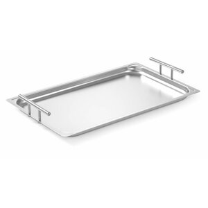 Hendi Serving tray GN 1/1 | rectangular | 530x325x (H) 17 mm | stainless steel Hendi Serving tray GN 1/1 | rectangular | 530x325x (H) 17 mm | stainless steel