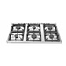 Hendi Kuchnia gazowa 6-palnikowa Kitchen Line na podstawie otwartej | 1200x700x(H)900 mm | 28,5 kW Hendi Kuchnia gazowa 6-palnikowa Kitchen Line na podstawie otwartej | 1200x700x(H)900 mm | 28,5 kW