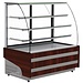 XXLselect Witryna cukiernicza neutralna | 950x830x(H)1470mm | szyba gięta XXLselect Witryna cukiernicza neutralna | 950x830x(H)1470mm | szyba gięta