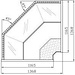 XXLselect Kühltheke mit CARMEN Einheit | Zwangsumlauf | 1370x1370x (H) 1250mm | Glas gerade