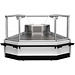 XXLselect Kühltheke CARMEN ohne Einheit | Zwangsumlauf | 1370x1370x (H) 1250mm | Glas gerade XXLselect Kühltheke CARMEN ohne Einheit | Zwangsumlauf | 1370x1370x (H) 1250mm | Glas gerade