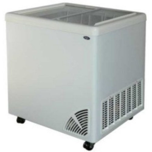 XXLselect Freezing Website Flachglas | -18 ÷ -22 ° C | 176l | 122W | 780x613x (H) 870mm