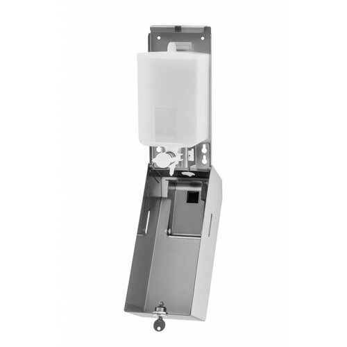 impeco Dozownik na mydło w płynie | stalowy | 900ml | 108x91x(H)251mm impeco Dozownik na mydło w płynie | stalowy | 900ml | 108x91x(H)251mm