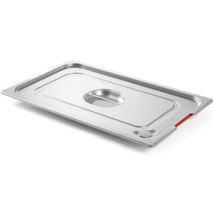 Hendi Deckel für GN-Behälter mit Silikondichtung mit ausgesparten Griffen | unterschiedliche Dimensionen Hendi Deckel für GN-Behälter mit Silikondichtung mit ausgesparten Griffen | unterschiedliche Dimensionen