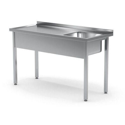 XXLselect Eine Tabelle mit einem Waschbecken Bistro Line | Recht | 600x1000x (H) 850mm