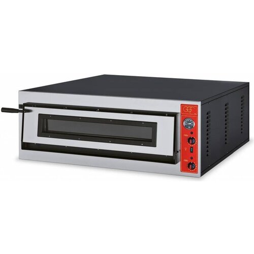 GGF 1-chamber pizza oven | 9 x pizza 30 cm | rustic 400V GGF 1-chamber pizza oven | 9 x pizza 30 cm | rustic 400V