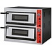 GGF 2-chamber pizza oven | 12 x pizza 30 cm | stainless steel | 400V